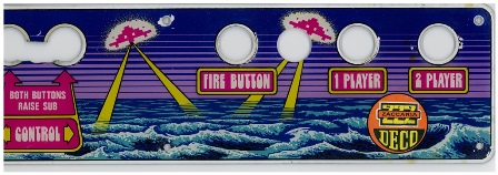 Sea Scare control panel overlay, right